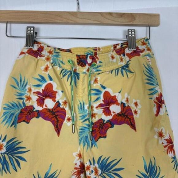 Crewcuts Size: 8 Tropical Floral Hawaiian Swim Trunks - Picture 3 of 6